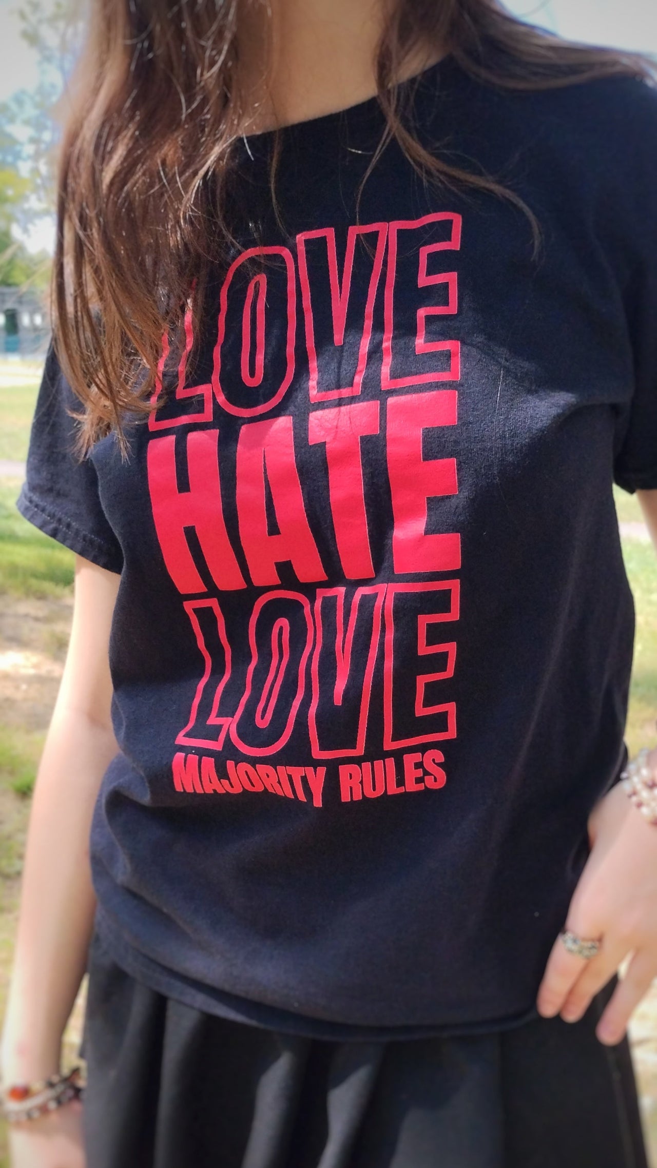 LOVE HATE SHIRT