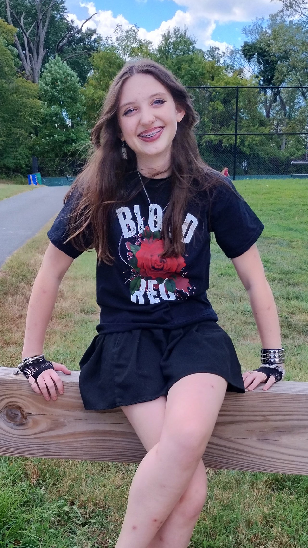 BLOOD RED ROSE SHIRT